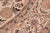 1990s Shabby Chic Pak-Persian Beige/Pink Wool Round Rug- 8'0'' X 8'1'' For Sale - Image 5 of 9