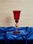 Italian Handcrafted Chalice in Blown Murano Glass 1970s For Sale - Image 9 of 9