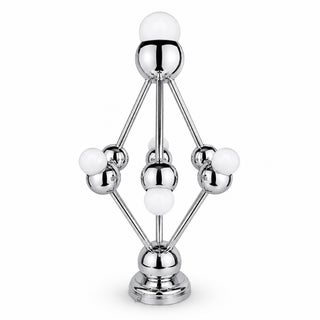1960’s Atomic Space Age Era Atomium Chrome Table Lamp For Sale