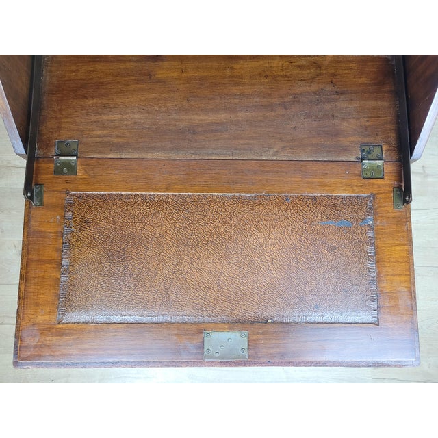 Vintage Secretaire in Mahogany, 1950s For Sale - Image 11 of 18