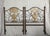 Italian Painted Wrought‑Iron Panels by Slayman Forge — Pair (1995) For Sale - Image 3 of 12