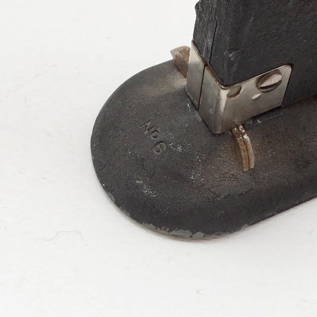 Vintage Hotchkiss Art Deco Speed No. 6 Black Metal Stapler For Sale In San Francisco - Image 6 of 9