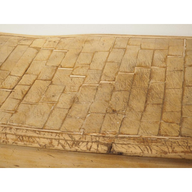 Circa 1890 Billot De Boucher Butcher Block Table From France For Sale - Image 17 of 18