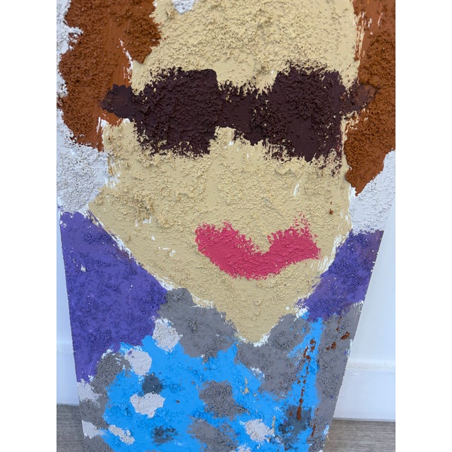 Painting of a Typical Miami Beach Lady For Sale In Miami - Image 6 of 7