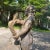 1920s 1920s Large Bronze Fountainhead Cherub With Fish and Heron Garden Statue For Sale - Image 5 of 10