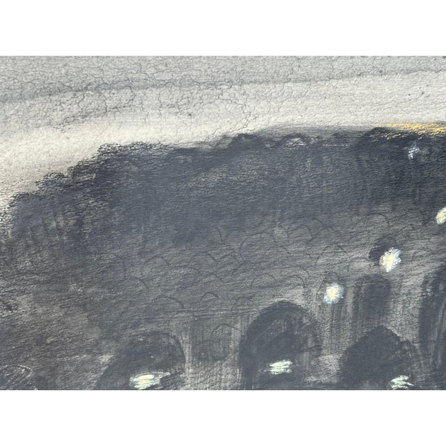 Mid 20th Century R.C. Gorman "March to Bosque Redondo" Abstract Modern Figure Drawing of the Navajo People, 1968 For Sale - Image 5 of 6