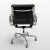 Late 20th Century Herman Miller Eames Aluminum Group Soft Pad Management Chair – Black Leather For Sale - Image 5 of 11