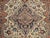 Ivory 19th Century Persian Farahan Sarouk Area Rug, Hand-Knotted Wool, Floral Medallion Pattern, Ivory & Blue, 4x7 For Sale - Image 8 of 14