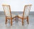 Brown Hollywood Regency Beech Chairs, Set of 6 For Sale - Image 8 of 11