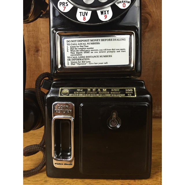Vintage Jim Beam Payphone Decanter Chairish