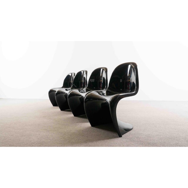 Panton Chairs by Verner Panton for Herman Miller, 1971, Set of 4 For Sale - Image 9 of 18