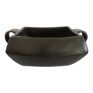 Antiqued Bronzed Iron Decorative Bowl For Sale