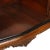 Wood Venetian Carved Walnut & Burl Dressing Table, 1930s For Sale - Image 7 of 16