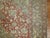 Early 21st Century Rosy Red and Gray Antique Turkish Sivas Carpet For Sale - Image 5 of 6