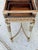 Parcel Gilt and Paint Marble Top Louis XVI Style Console Table For Sale In Savannah - Image 6 of 17