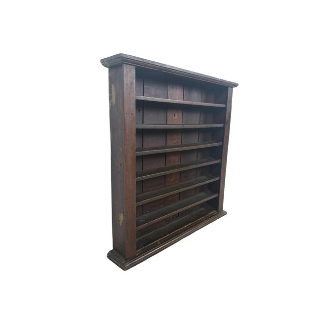 Antique Six-Tier Wooden Billiard Ball Display Rack, Early 20th Century For Sale - Image 4 of 14