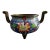 Vintage Chinese Cloisonné Enamel Tripod Censer With Handles For Sale