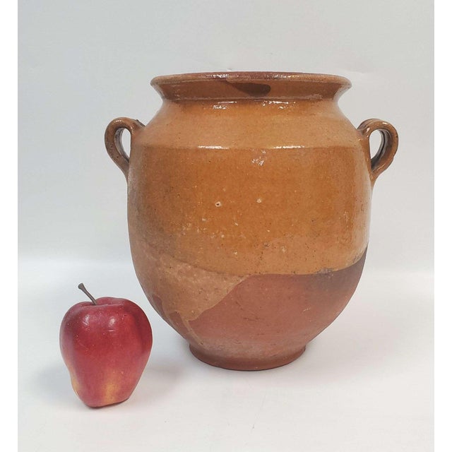 Vintage French Terracotta Confit Pot For Sale In Denver - Image 6 of 13