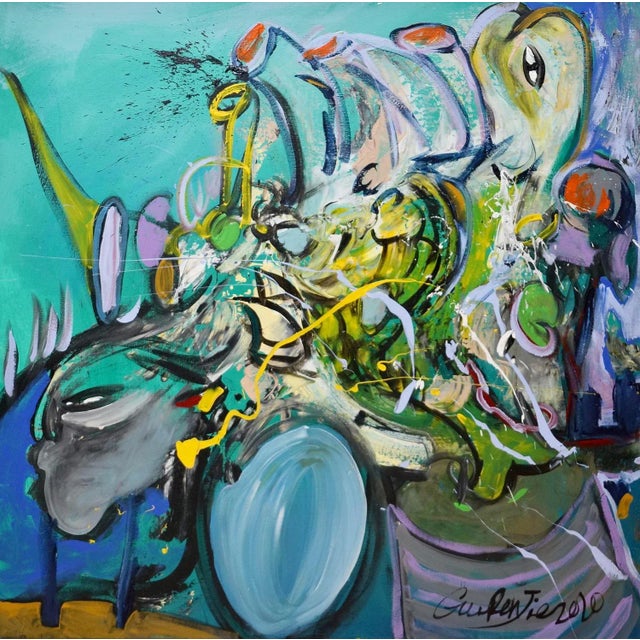 Oil on canvas Gao Renjie was born in Baotou, Inner Mongolia, on November 6, 1994. Graduated from Beijing City College....