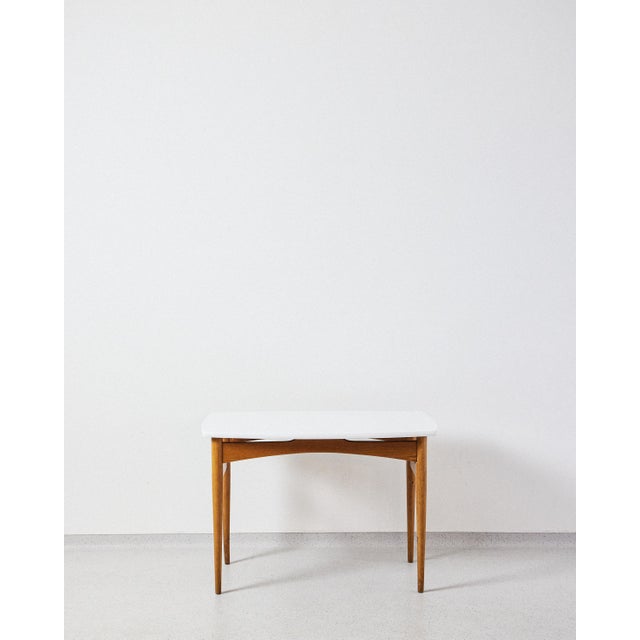 1970s Mid-Century Coffee Table with White Top, 1970s For Sale - Image 5 of 7