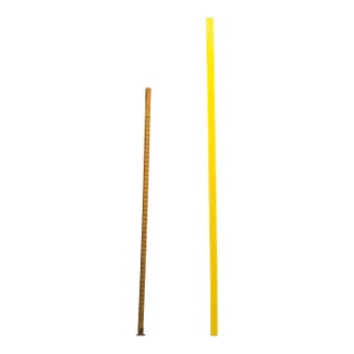 Early 20th C. Surveyor's Pole & Logging Measuring Stick c.1940 For Sale