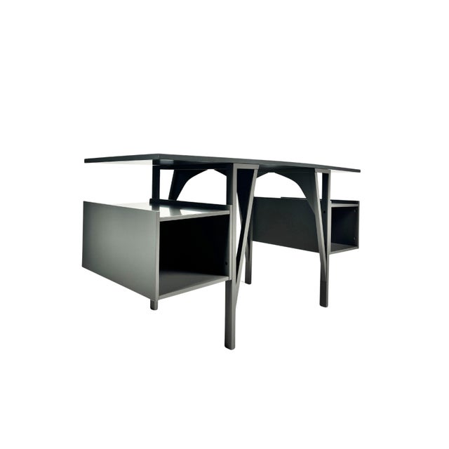 Desk and Chair Set by Castiglioni, 1979, Set of 2 For Sale - Image 3 of 15
