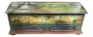 Late 19th Century Painted Italian Chest