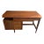 1950s Attributed to Hooker Furniture Mid Century Modern , Large Writing Desk in Walnut For Sale