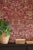 English Morris & Co Bird Wallpaper in Madder/Weld For Sale - Image 3 of 4