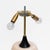 Italian Murano Glass Table Lamps in Blush Pink with Brass Details, 2000, Set of 2 For Sale - Image 6 of 8