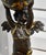 Antique Gilt Bronze Cherub Figure Holding Shell Form Centerpiece Bowl For Sale - Image 9 of 18