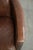 Brown Aviator Cowhide Leather Armchair For Sale - Image 8 of 13