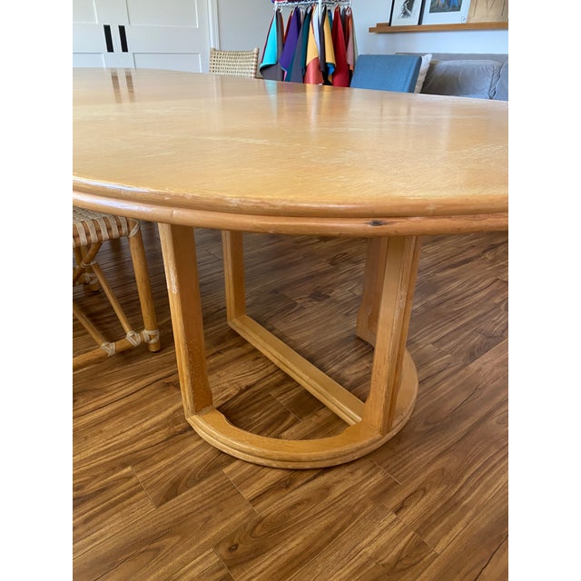 Mid-Century Modern 1960s McGuire San Francisco Extendable Dining Table For Sale - Image 3 of 13