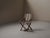 French Folding Campaign Chair in Wood and Striped Canvas, 1900s For Sale - Image 4 of 16