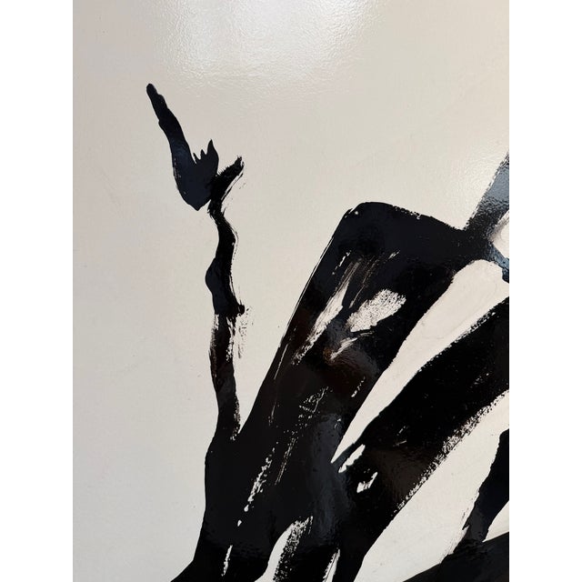 Early 21st Century KARDESCH, Mirror Black, Oil For Sale - Image 5 of 10