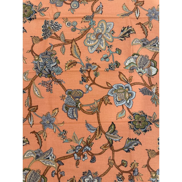 An authentic, documented vintage textile from 1981. This beautiful continuous cut features the documented "Raleigh"...