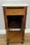 Antique French Walnut Bedside Table with Marble Top For Sale - Image 15 of 16