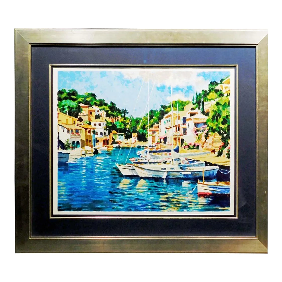 Hagel "Midday Haven I" Serigraph on Paper Hand Signed | Chairish