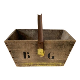 French Farm Basket For Sale