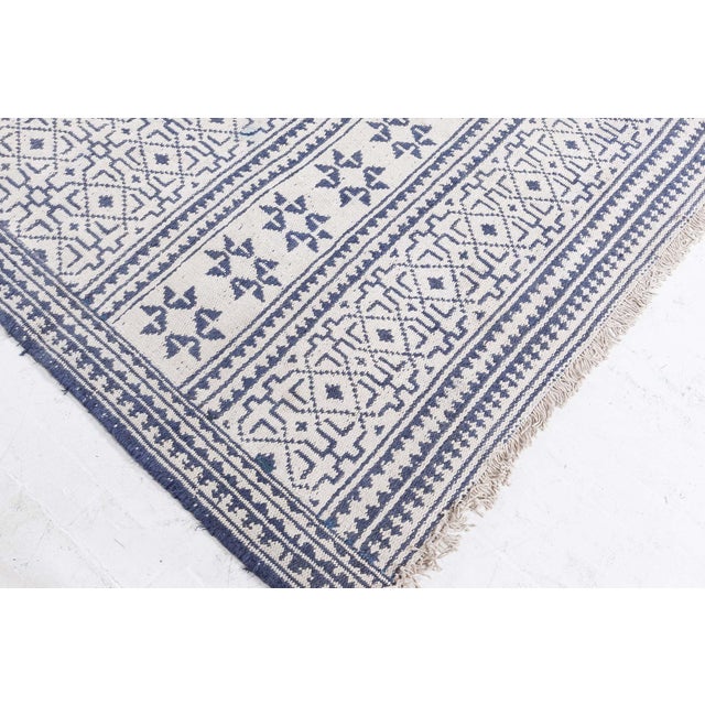 Cotton Agra Runner For Sale - Image 10 of 10