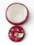 Vintage Asia Master Group Apple Cookie Jar, Ceramic, Red & Yellow For Sale - Image 4 of 5