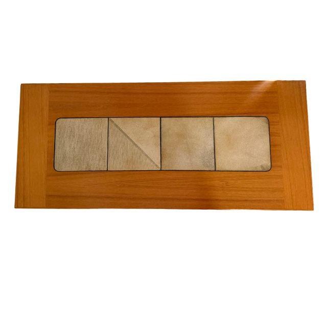 Wood Late 1970s Danish Gangsø Møbler, Attributed Teak Console Table, Made in Denmark For Sale - Image 7 of 17