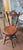 Unusual and rare antique Solid Piano stool Period Features adjustable seat Brass feet Clover Carved Crest rail And spindle...