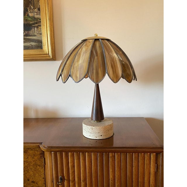 Metal Hollywood Regency Table Lamp, 1970s For Sale - Image 7 of 18