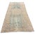 Persian Antique Persian Malayer Rug 4x9 | Faded Beige & Blue Geometric Elegance For Sale - Image 3 of 4