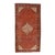 Bidjar Rug 5’1” X 9’7” Red Wool Semi-Antique Tribal Hand-Knotted Carpet For Sale