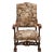 Antique High Back Parlor Chair, France For Sale - Image 8 of 8