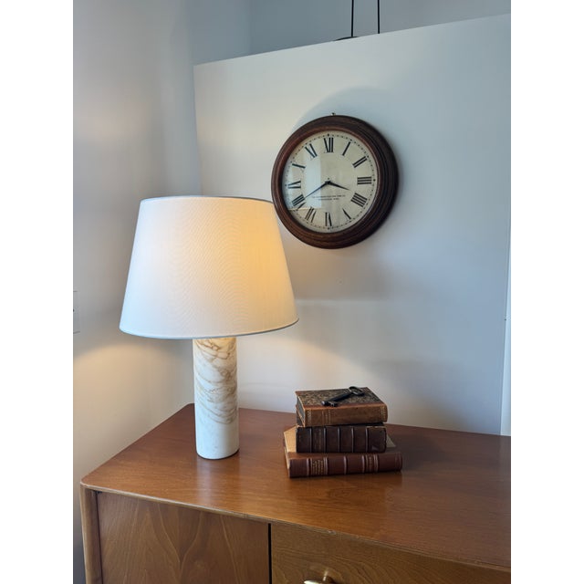 Vintage American Wooden Wall Clock For Sale In New York - Image 6 of 12
