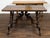 Italian 18th Century Baroque Walnut Fratino Console Table with Carved Foliage For Sale - Image 9 of 12