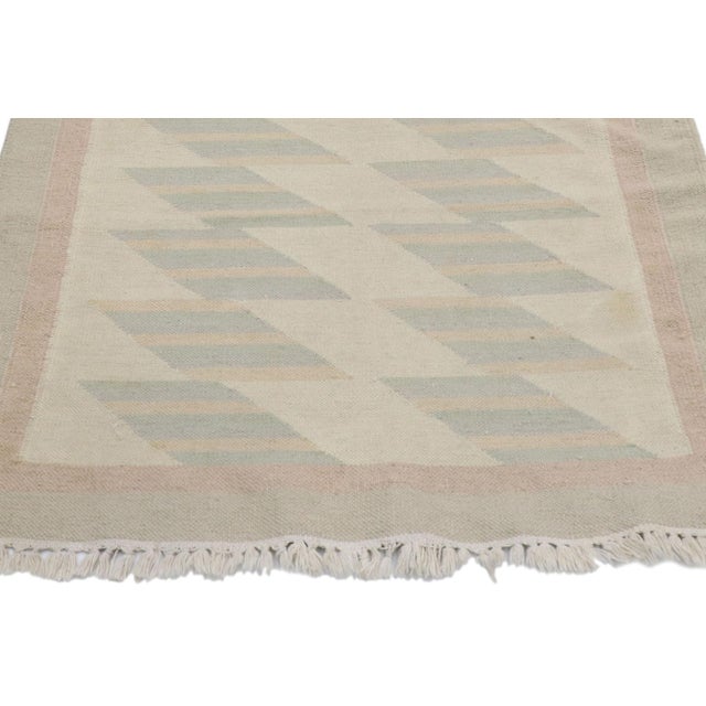 Vintage Persian Shiraz Kilim Rug, 02'05 X 09'08 For Sale - Image 4 of 10